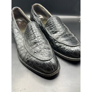 FootJoy Classics 12058A Alligator Loafers Men's 9.5D
